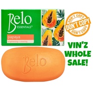 Belo Essentials Whitening Papaya Soap 135g.
