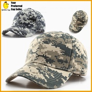 GEC Adult Unisex Digital Pixel Style Army Cap Army Plain Cap Baseball Cap Sport Cap Fashion Cap