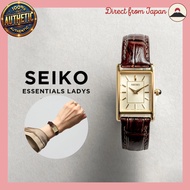 JDM Watch - Seiko Essentials Quartz Light Champagne Dial Women's watch SWR066