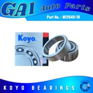 KOYO Wheel Bearings Tapered Roller Knuckle for IZUSU D-Max 2007-2017 (M12649/10)