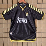 98-99 HM Away Black Retro Short-Sleeve High-Quality Football Jersey S-XXL