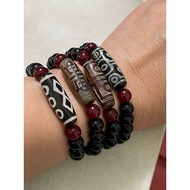 DZI ms H4 Agate Bracelet