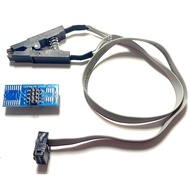 SOIC8 Clip SOP8 Flash Chip IC Test Clips Socket Adpter BIOS/24/25/93/95 Eprom Programmer for with Xg