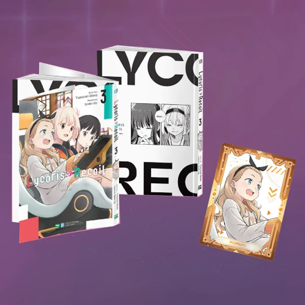 Lycoris Recoil - Tập 3 - Bản Đặc Biệt - Tặng Kèm Card Nhân Vật
