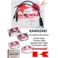 KAWASAKI ZX150 ZXR150 RR150 RR THROTTLE CABLE/CLUTCH CABLE / METER CABLE SPEEDOMETER / RPM cable
