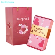 GentleHappy Surprise Box Gift Box Creag The Most Surprising Gift Gift Surprise Bounce Box Creative Bounce Box Diy Folding Paper Box sg