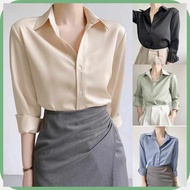 HUILISHI%C^Women's)Ph!Plain&i`classic;Z`Casual;e`long;d`sleeved;q`shirt