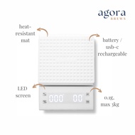 [SG Seller] Digital Coffee Espresso Pourover Weighing Scale (0.1g, max 3kg)