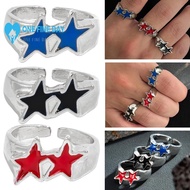 Hip-hop Niche Star Ring Men Women Fashion Pentagram Ring O4b6