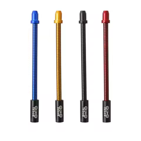 Stainless Steel 2pcs Folding Bike Road MTB Spring V Brake Elbow Brake Bent Pipe Noodle Cable Guide B