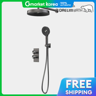 Daelim Bath Column Shower System HFB F19MHR2 for Bathroom Built-in Rain Sunflower Showerhead with Fa