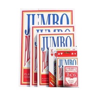 6x/9x Giant Jumbo Poker Cards Casino Full Deck Oversized Playing Card Family Game Magic