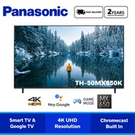 [FREE SHIPPING] Panasonic (50"/55"/65") 4K UHD HDR LED Android Smart TV TH-50LX650K / TH-55LX650K / TH-65LX650K / TH-50MX650K / TH-55MX650K / TH-65MX650K Television
