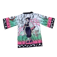 Ready Stock Teenager 3D Japanese Anime Kimono Haori Demon Slayer Kimetsu No Yaiba