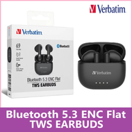 Verbatim - 【黑色】Verbatim 藍牙 5.3 ENC Flat 真無線藍牙耳機 #66832