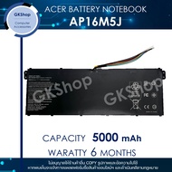 ACER BATTERY NOTEBOOK TYPE : AP16M5J (5000mAh) เอเซอร์แบตเตอรี่โน๊ตบุ๊คใหม่มือหนึ่ง ราคาถูกที่สุด