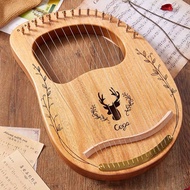 16 string  lyre beginner lyre harp lyre small portable musical instrument easy to learn