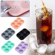 6 Grid Ice Ball Silicone Ice Compartment Mold Whiskey Ice Ball Ice Molds U8o2
