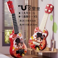 Gitar mainan ukulele kanak-kanak yang boleh dimainkan, gitar kecil bergaya untuk sambutan kedai, men