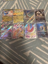 PTCG Pokemon Card 繁中 簡中 寶可夢 宝可梦 凤王V 凰王V 鬃岩狼人V  鐵武者EX 铁武者EX  铁毒蛾 鐵毒蛾 盔甲鸟 盔甲鳥 盐石巨灵 鹽石巨靈 班基擏斯EX 七夕青鸟EX 