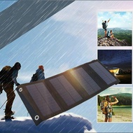 MATAHARI Shiie Powerbank Solar Cell Portable Folding Solar Power Panel 5 USB Port 9W5V Solar Panel