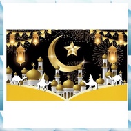 [G V W E] Middle East Festival Backdrop Banner Background 2025 Celebration Arrangement Wall Sign Sty