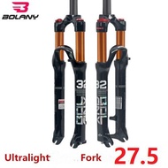 BOLANY Air Suspension Fork MTB 27.5er lightweight 27.5" straight manual