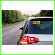 ▩ ♈ ✸ New Lady Driver Decal Sticker for Car