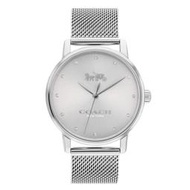 【W小舖】COACH 14503741 銀色米蘭錶帶 36mm 女錶 手錶 腕錶 網狀手鍊錶-全新真品現貨在台