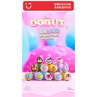 [Genuine] Miniso MINISO Magnetic Refrigerator Sticker Blind Box, Stitch Fun Donuts Figure Toy Doll, Cute Doll Doll Decoration