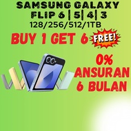 Samsung Flip Phone Flip 6 | Flip 5 | Flip 4 128GB / 256GB / 512GB Telefon Murah | Secondhand Smartph