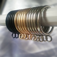 Curtain Accessories Curtain Ring Roman Ring Roman Rod Ring Roman Ring Hanging Ring Ring Shower Curtain Pull Ring Metal Window Solid Curtain Ring Thickened Curtain Metal