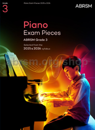 (New) Piano Exam Pieces 2025 & 2026 ABRSM Grade Initial - Grade 8