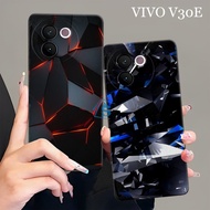 [SHARK CASE] Softcase VIVO V30E 5G 2024 NEWEST Abstract Motif - Vivo V30E Casing - Vivo V30E Case - 