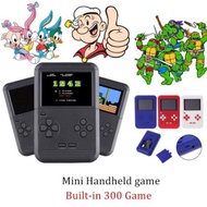 Q1 Retro Mini Handheld Game Player Built In 300 Classic Game Pvp 129 Pocket Game