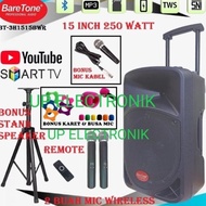 Baretone 15 Bwr Speaker Aktif Portable Bluetooth Meeting Bt-3H1515Bwr