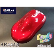 AIKKA AK 4418 BRILLIANT RED CANDY EFFECT AUTOMOTIVE 2K CAR PAINT