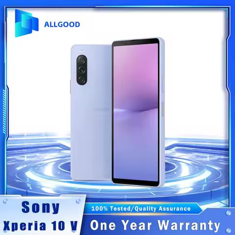 Original Sony Xperia 10 V 5G 6.1" OLED HDR Display 6GB 128GB 48MP Triple Camera Stereo Speakers Snap
