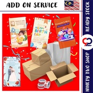 92Shop Extra Service Double Bubble Wrap Boxing Protection Wishes Card
