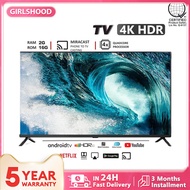 Smart TV 43 Inch FHD Android Murah TV 1K LED TV Built-in browser Multilingual MYTV Netflix YouTube
