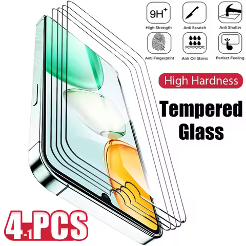 1-4PCS Tempered Glass For Honor Play10 Play10C Play9A Play9T Play X8 4G 5G X8a X7a X7 X6 X5 X40 X40i