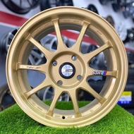 SSR Type-F 16 Inch 7jj 4H114 ET35 Light Gold