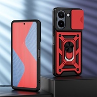 TRANSFORMER SLID CAMERA 2 IN 1 VIVO Y36 5G Y27 5G HARDCASE ROBOT AMROR 360 STANDRing