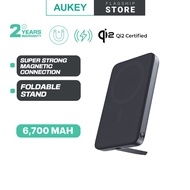 Aukey PB-MS05 Magfusion 6700mAh 20W Qi2 Magnetic Wireless Charging Power Bank