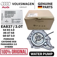 Audi EA837 3.0T Engine Water Pump B8 S4 S5 3.0 A6 A7 A8 Q5 Q7 Porsche Cayenne 958 Panamera Hybird 06