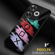 HP [LR09] Glossy Softcase Xiaomi F6 Casepoco f6 Silicone Mica Case Protective Silicone Game Aestheti