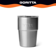 YETI Rambler 16oz Stackable Cup with MagSlider™ Lid - Stainless Steel | 473ml Stainless Steel Cup wi