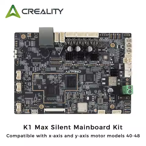 Creality Official K1 Max Motherboard Silent Board Upgraded Quiet Mainboard Compatible with X Y Axis 