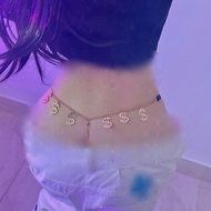 [Premium] Money first Dollar chain thong underwear