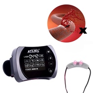 ATANG Health Care Laser Watch Therapy Device +Pain Pad+Ear Probe+ EMS Pulse Massage for Blood Pressure, Blood Sugar, Cholesterol